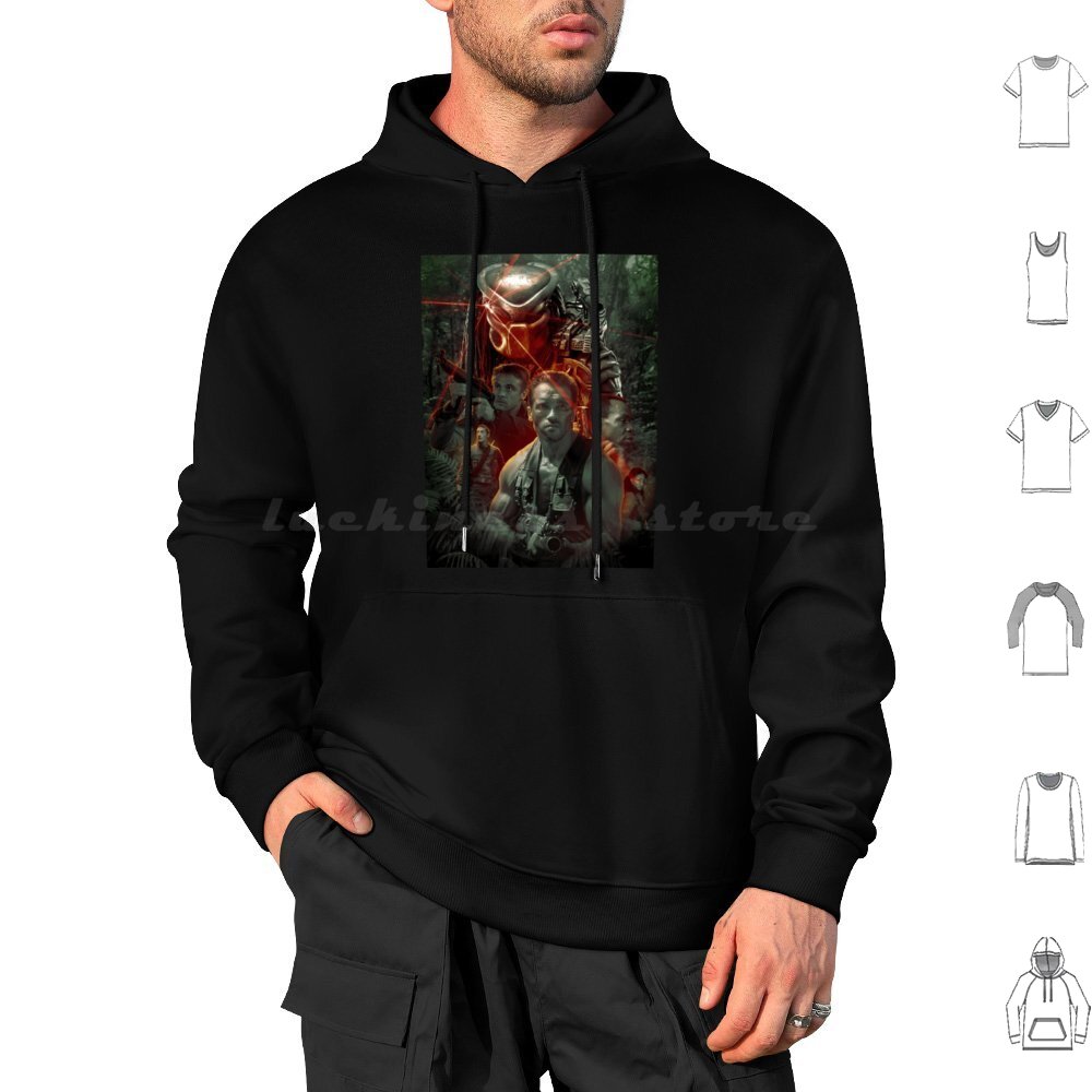 Science Hunter - Hoodie Katun Lengan Panjang The Movie