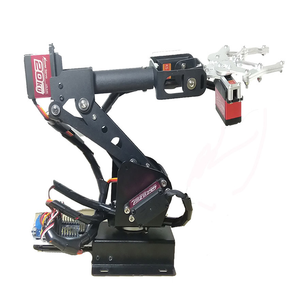 Robot Arm Motor - Kontrol Ps2 6 DOF Lengan Robotik