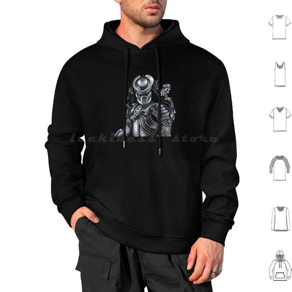 Science Hunter - Hoodie Lapis Baja Katun Lengan Panjang