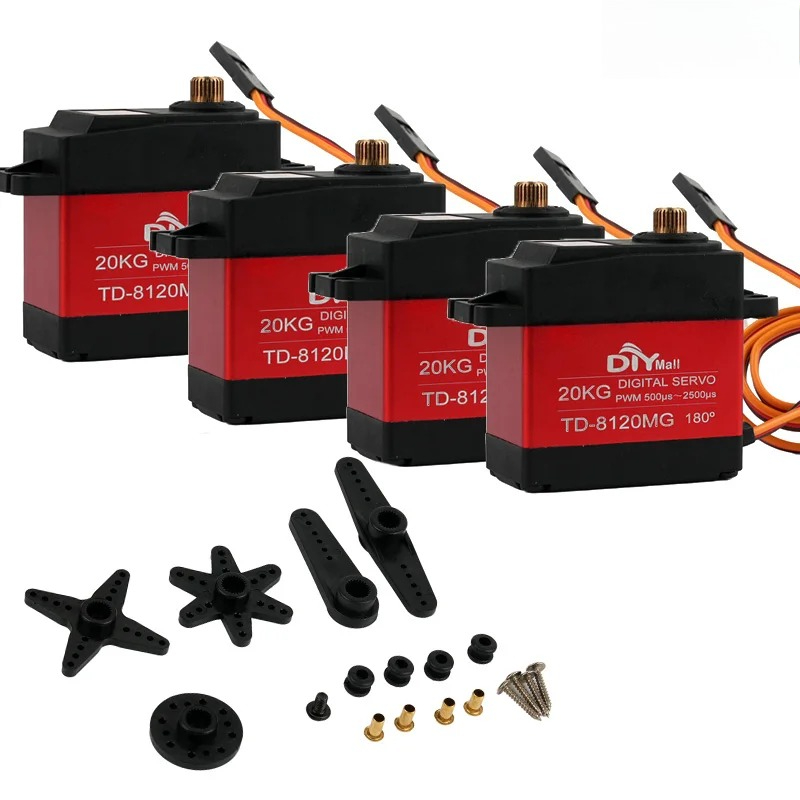 Robot Arm Motor - 20KG TD-8120MG Motor Servo Digital Standar