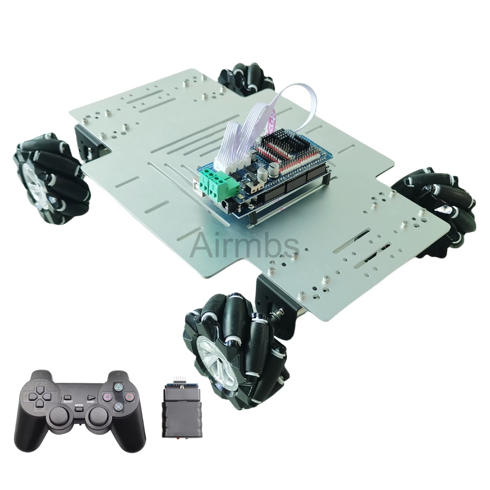 Robot Arm Motor - Mobil Robot Roda Mecanum 4WD Beban