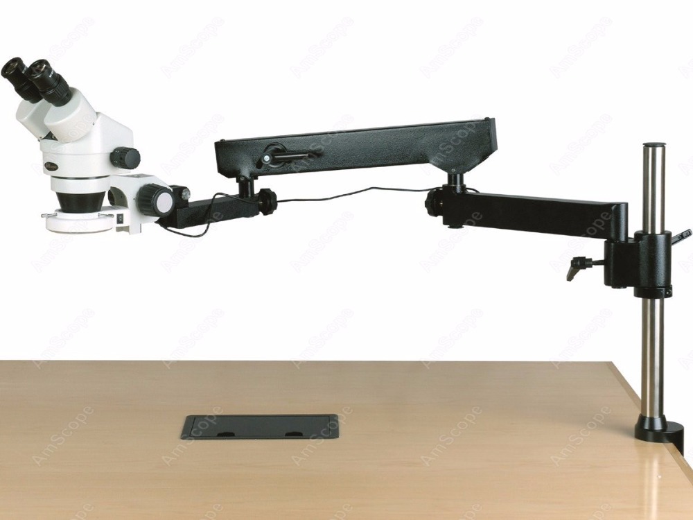 Amscope Microscope Stereo 7X-45X - Mikroskop Stereo Zoom Binokuler AmScope 7X-45X+