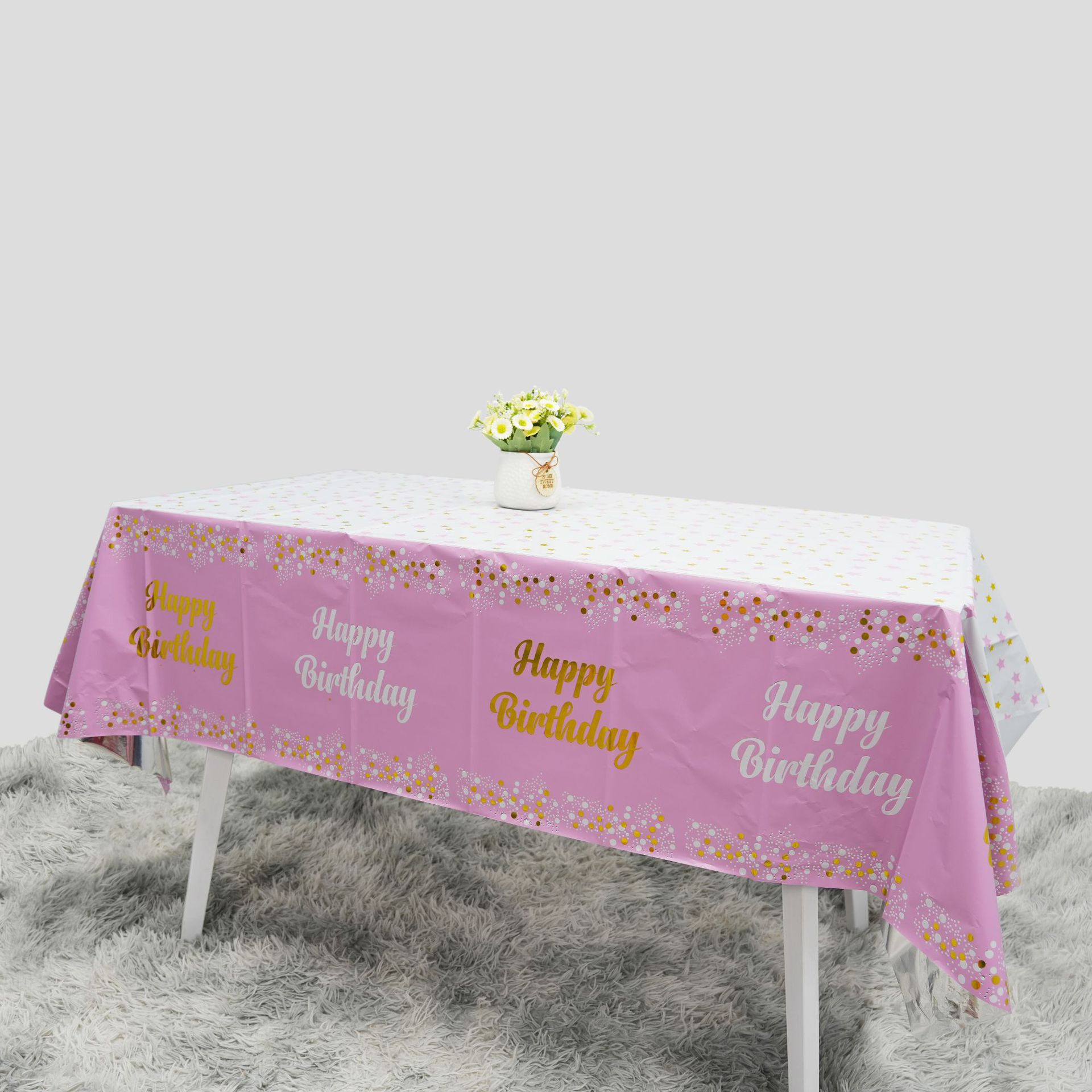 Science Of Happiness - Taplak Meja Sekali Pakai Motif Bintang