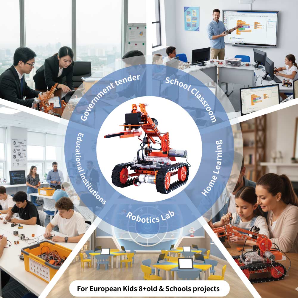 Kit Robotika DIY Multi-model C - Science Project Robot ulasan dan harga