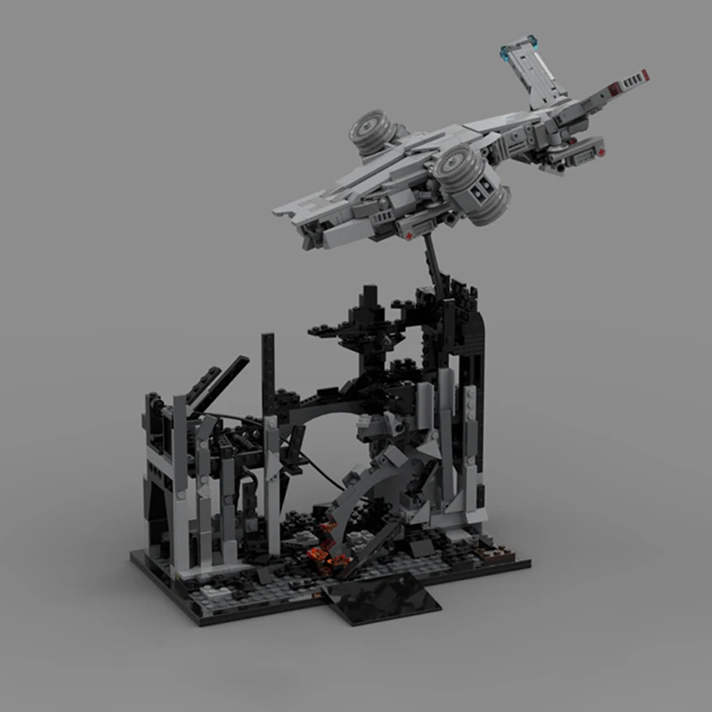 814pcs MOC Film Fiksi Ilmiah H - Science Hunter ulasan dan harga