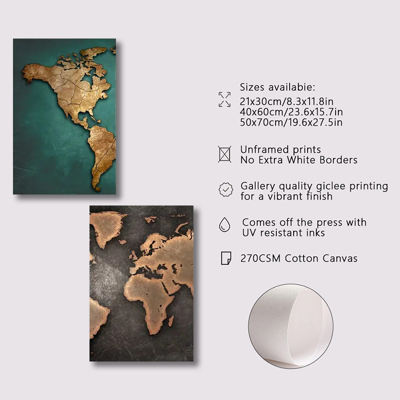 Retro peta dunia 3 pcs/set kan - Star Map Poster ulasan dan harga