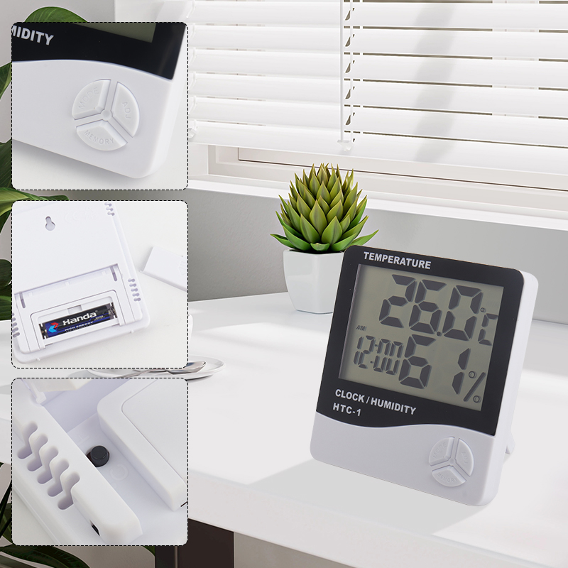 Meteran Kelembapan Suhu Digita - Weather Station Indoor ulasan dan harga