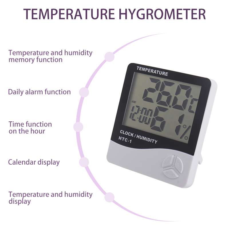 Meteran Kelembapan Suhu Digita - Weather Station Indoor ulasan dan harga