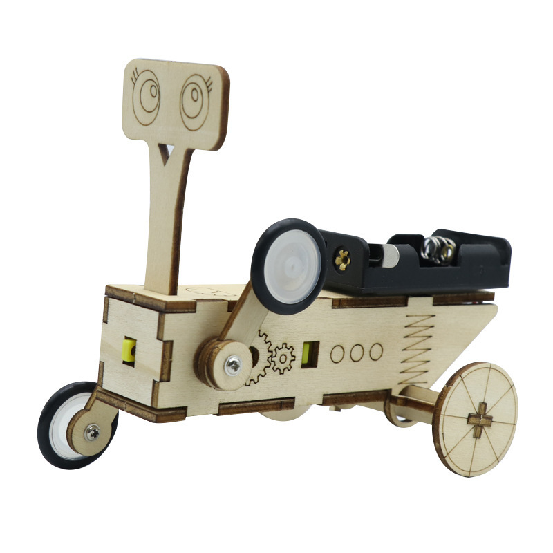 DIY reptil Robot listrik kayu  - Science Robot ulasan dan harga