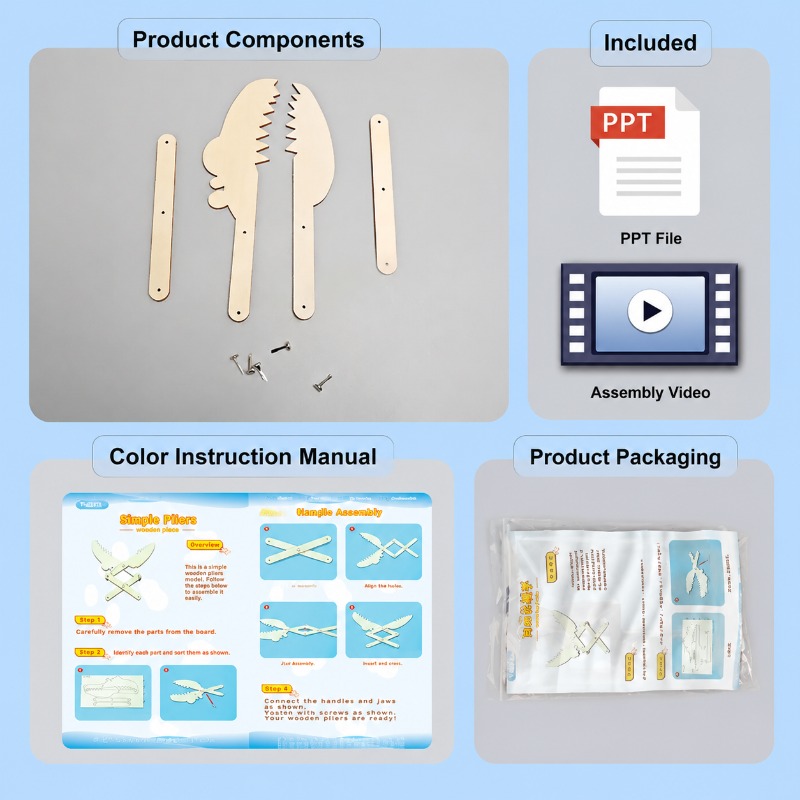 Kit Tangan Robot DIY Eksperime - Science Project Robot ulasan dan harga