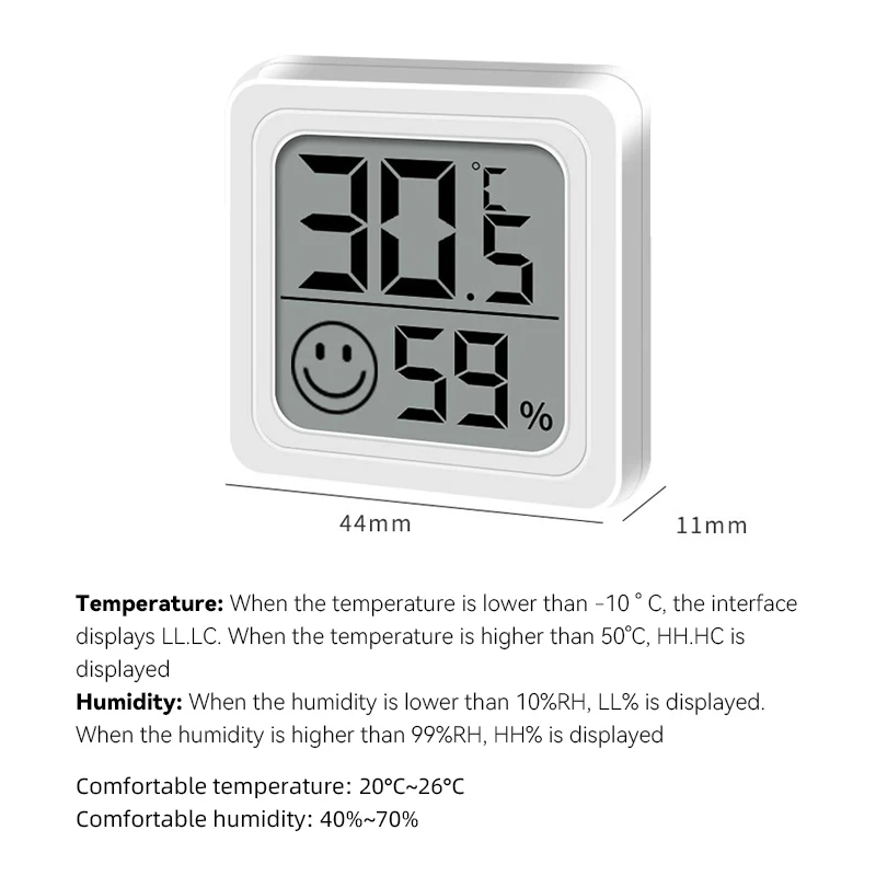 Termometer Higrometer Digital  - Weather Station Indoor ulasan dan harga