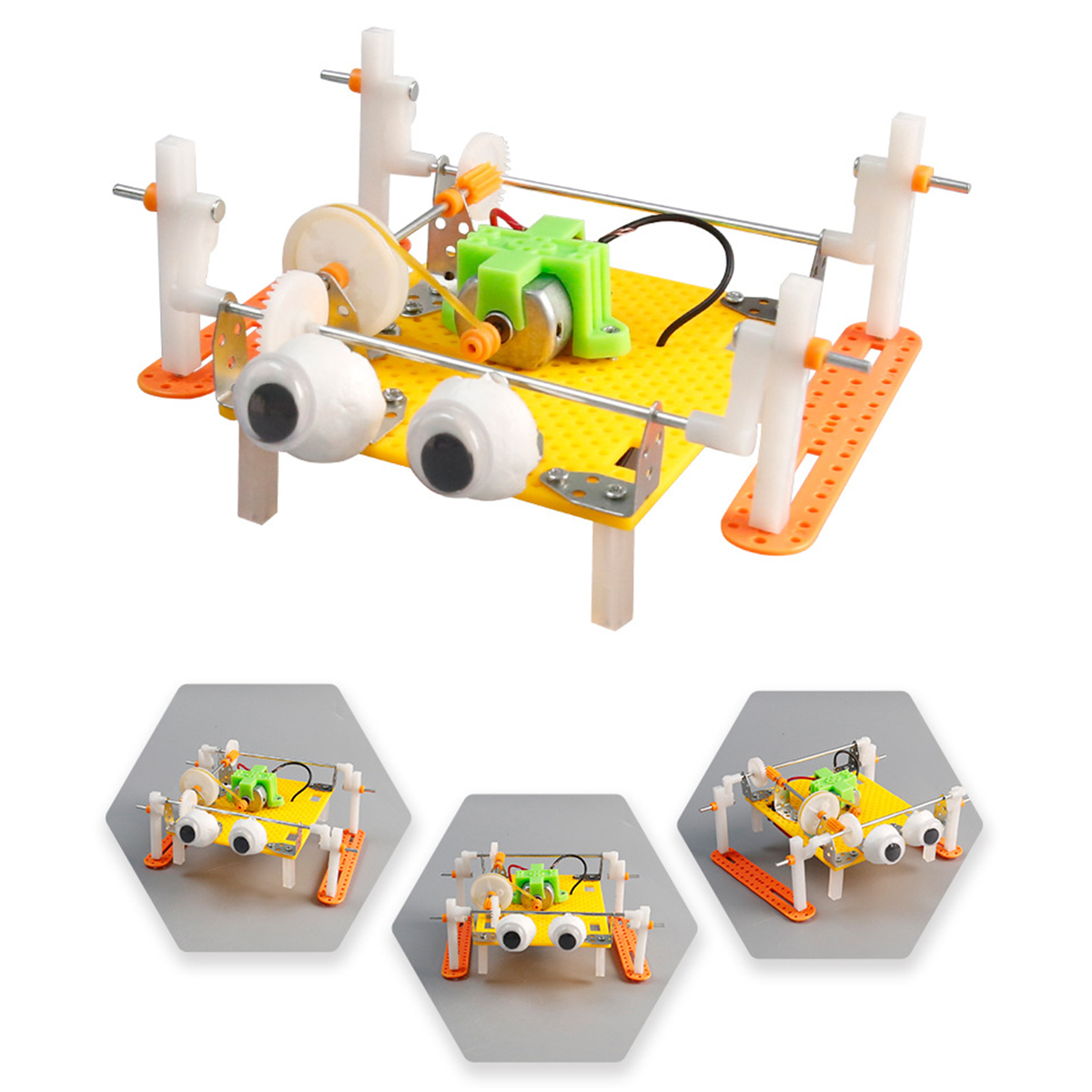 Set Bahan Mainan Perakitan Bua - Science Robot ulasan dan harga