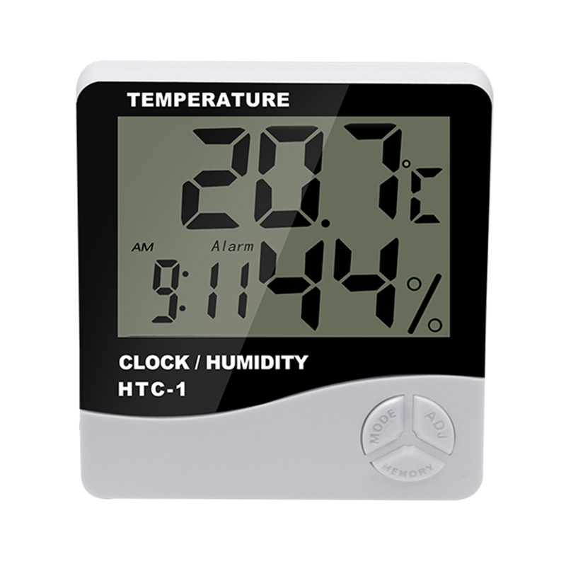 Termometer Higrometer Elektron - Weather Station Indoor ulasan dan harga