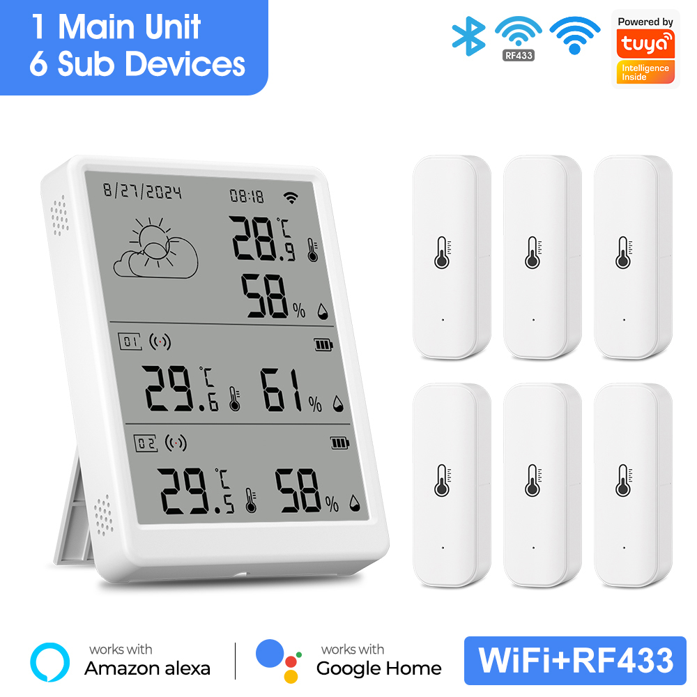 Sensor Suhu dan Kelembapan Dal - Weather Station Indoor ulasan dan harga