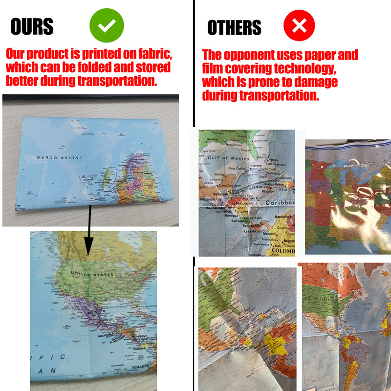 Peta Dinding, Poliester, Peta  - Star Map Poster ulasan dan harga