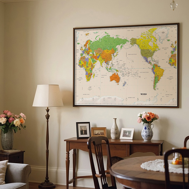 Peta Dinding, Poliester, Peta  - Star Map Poster ulasan dan harga