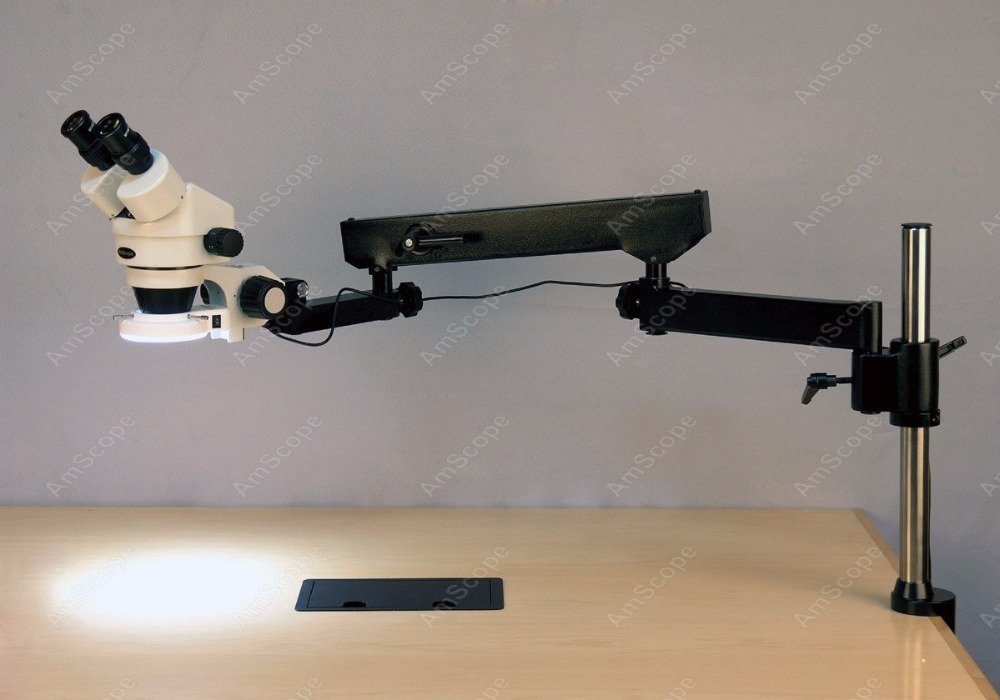 Mikroskop Stereo Zoom Binokule - Amscope Microscope Stereo 7X-45X ulasan dan harga