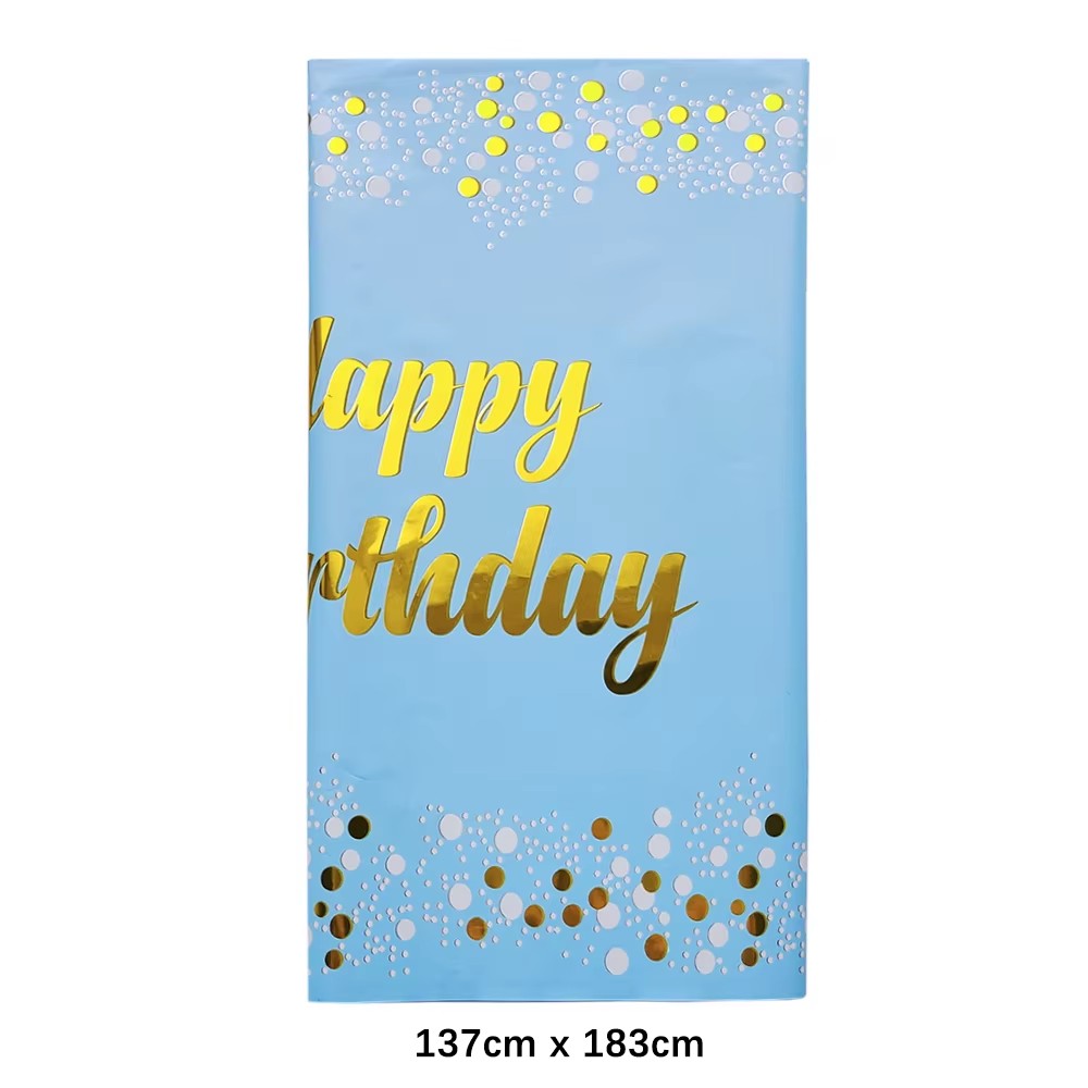 Taplak Meja Sekali Pakai Motif - Science Of Happiness ulasan dan harga
