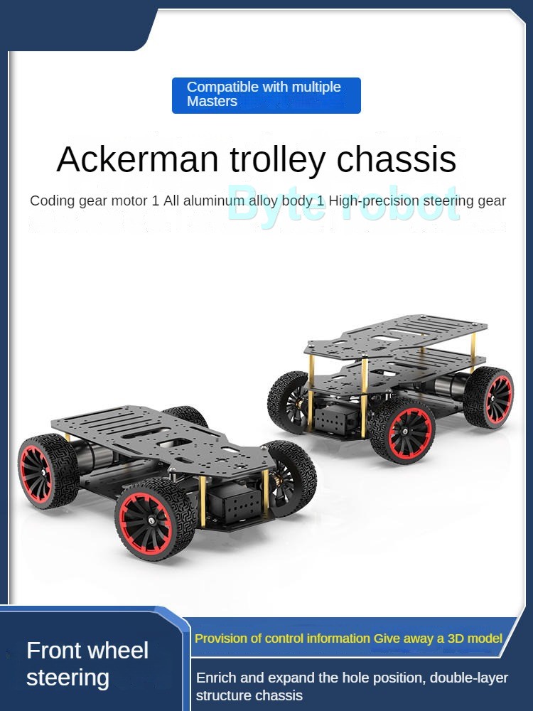 5KG beban 4WD Robot mobil Acke - Robot Arm Motor ulasan dan harga