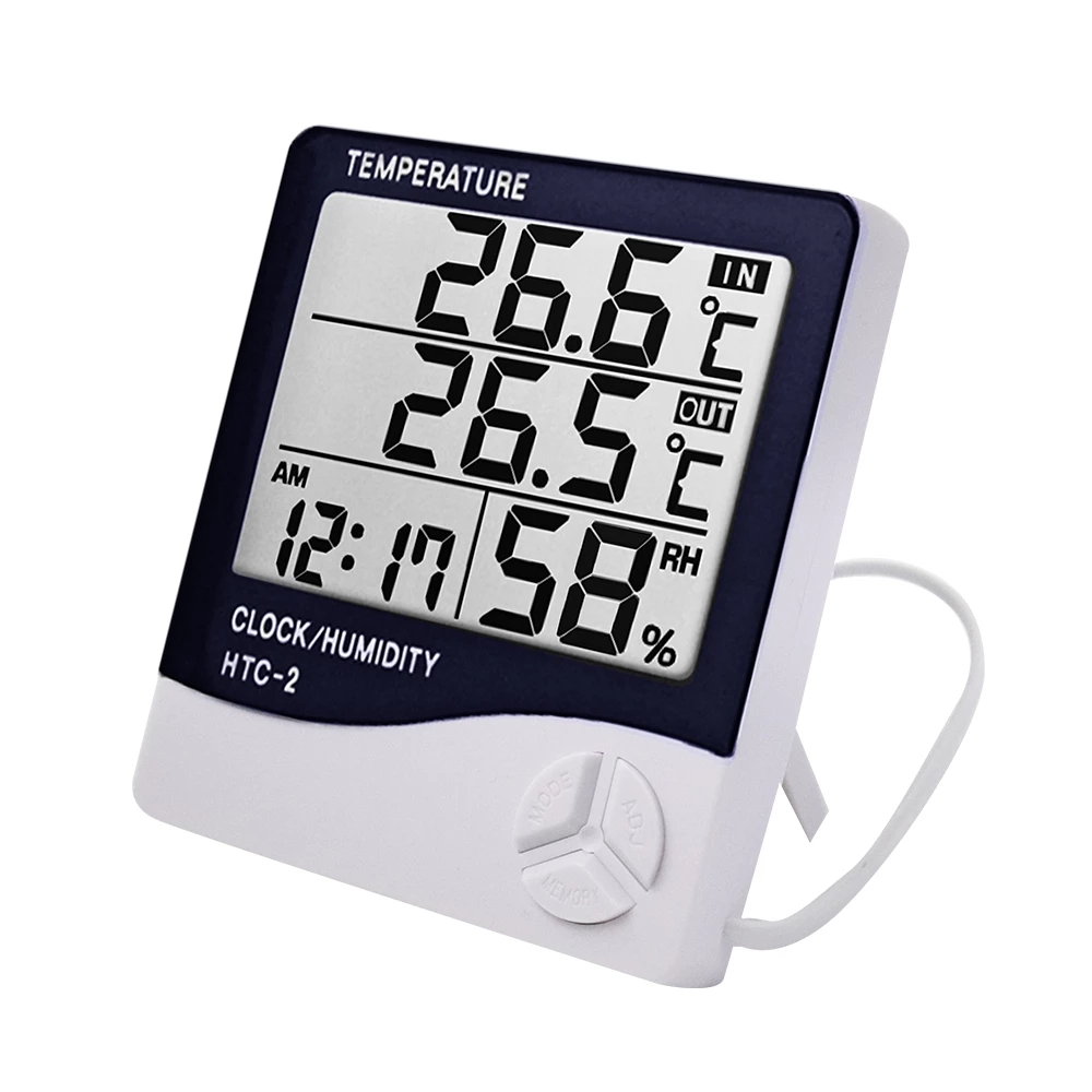 LCD BARU Elektronik Digital Su - Weather Station Indoor ulasan dan harga