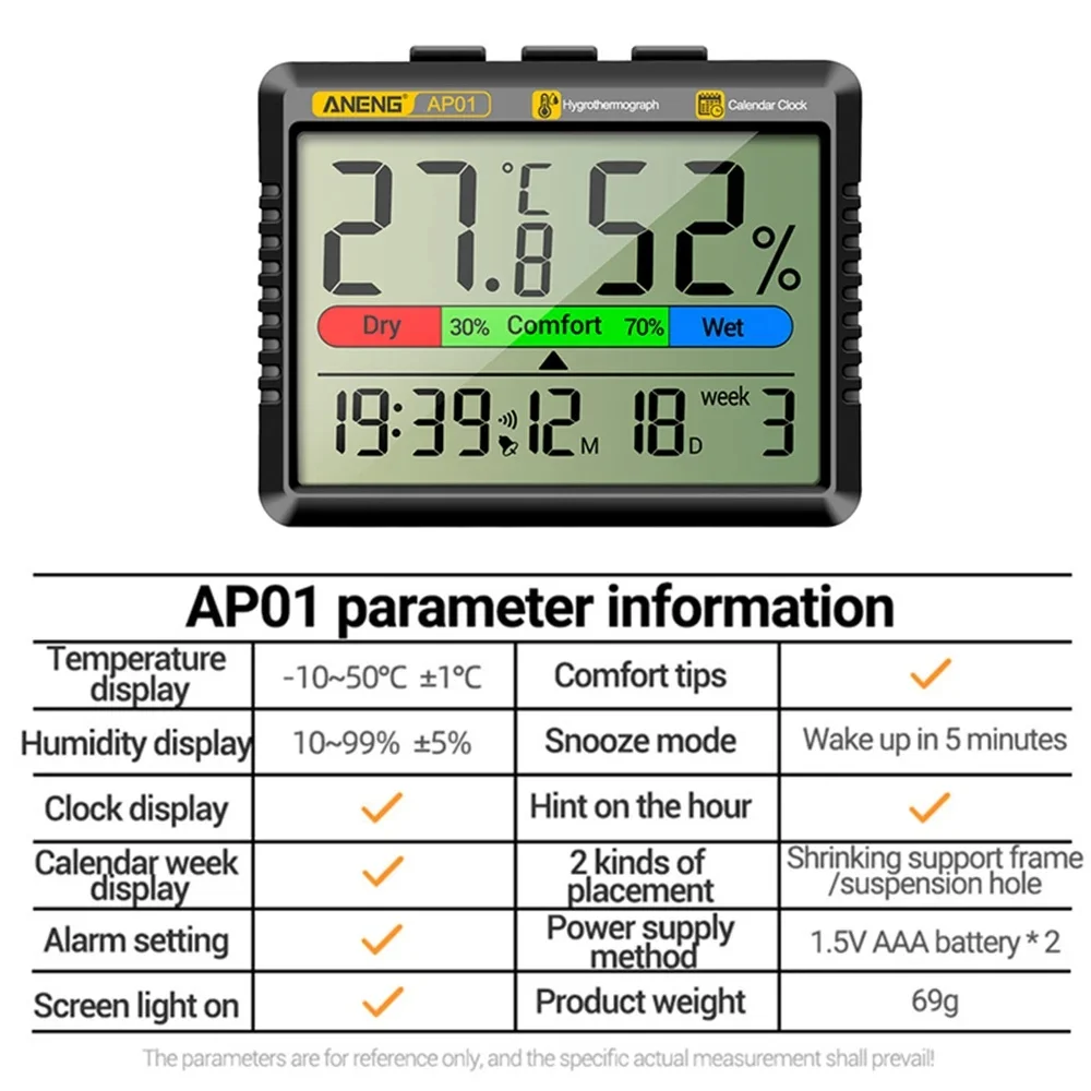 Termometer Udara Cerdas Metera - Weather Station Indoor ulasan dan harga