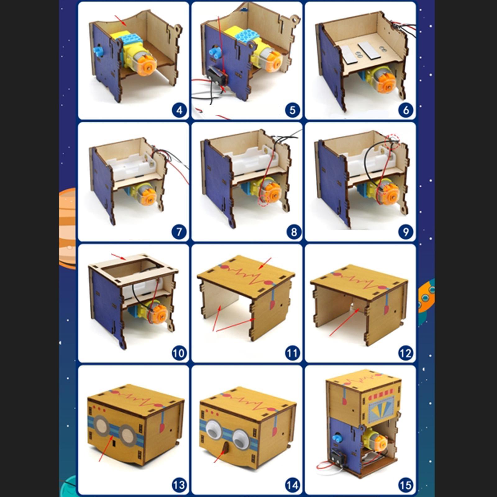 Set Model Proyek Sains Kayu Ro - Science Project Robot ulasan dan harga